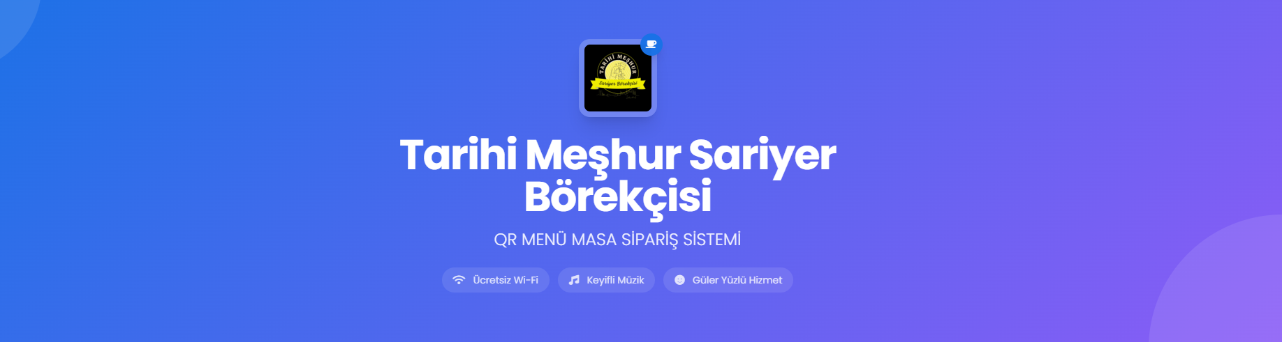 Restoran QR Menü